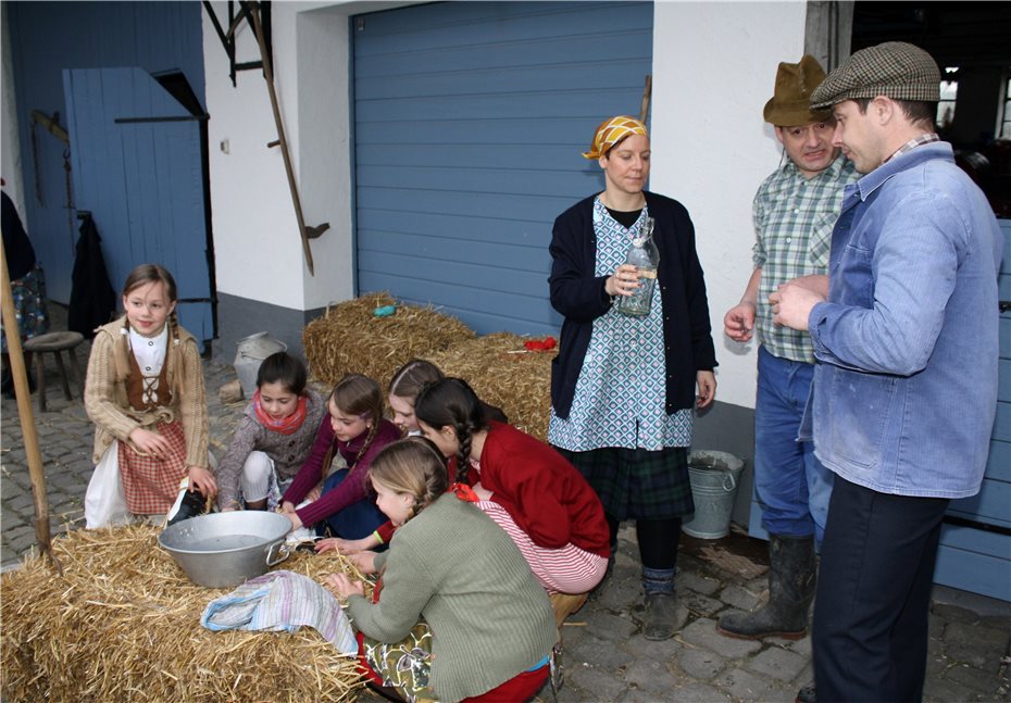 Niederkunft von Kuh Elsa